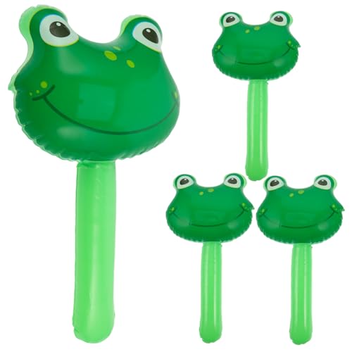 BESPORTBLE 4 Stück Aufblasbare Frosch Sticks mit Geräusch Interaktives Hand Augen Koordination und für Partys und Dekoration BESPORTBLE 4 Stück Aufblasbare Frosch Sticks mit Geräusch Interaktives Hand Augen Koordination und für Partys und Dekoration von BESPORTBLE