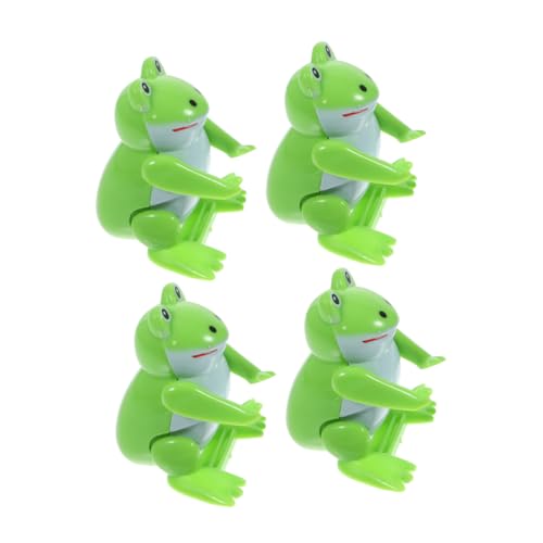 BESPORTBLE 4 Stück Aufziehspielzeug Frosch Figuren für Geburtstagsfeiern Halloween Belohnungen und Dekoration Kleine Geschenkideen von BESPORTBLE
