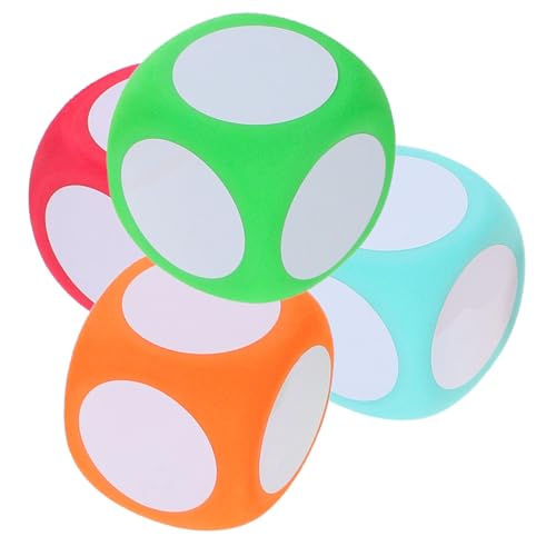 BESPORTBLE 4 Stück Beschreibbare Schaumstoffwürfel für Klassenzimmer Wiederbeschreibbare Leichte Würfel in Rot Orange Blau Grün für DIY-matheaktivitäten Spielerisches Lernen und Flexible BESPORTBLE 4 Stück Beschreibbare Schaumstoffwürfel für Klassenzimmer Wiederbeschreibbare Leichte Würfel in Rot Orange Blau Grün für DIY-matheaktivitäten Spielerisches Lernen und Flexible von BESPORTBLE