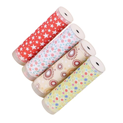 BESPORTBLE 4 Stück DIY Bastelset Material Kit Buntes Bastelset für Kreatives Vorstellungskraft und Hand Auge koordination aus Sicherem Papiermaterial Zufällige Farbe Zufällige Farbe von BESPORTBLE