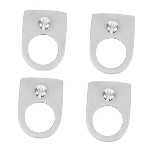 BESPORTBLE 4 Stück Ersatzring für Zwille Rostfrei Leicht und Robust Frameless Design für Gummiband Langlebig und Kompakt für Outdoor und Zielübungen von BESPORTBLE
