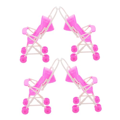 BESPORTBLE 4 Stück Faltbarer Puppenwagen Teiliges mit Stabilem Stahlrahmen Leichter Kinderwagen für Kleinkinder Realistisches für Fantasievolles Rollenspiel und Motorische Fähigkeiten BESPORTBLE 4 Stück Faltbarer Puppenwagen Teiliges mit Stabilem Stahlrahmen Leichter Kinderwagen für Kleinkinder Realistisches für Fantasievolles Rollenspiel und Motorische Fähigkeiten von BESPORTBLE