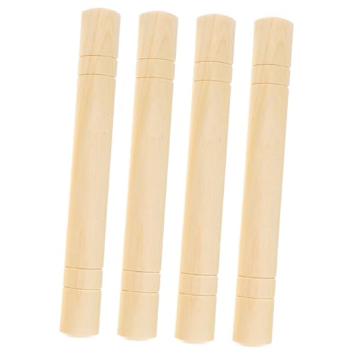 BESPORTBLE 4 Stück Holz Rhythmusstöcke Teiliges Musikinstrumente aus Hochwertigem Holz Sicher und Langlebig für Rhythmusübungen und Musikalische Früherziehung in Kindergarten und Schule BESPORTBLE 4 Stück Holz Rhythmusstöcke Teiliges Musikinstrumente aus Hochwertigem Holz Sicher und Langlebig für Rhythmusübungen und Musikalische Früherziehung in Kindergarten und Schule von BESPORTBLE