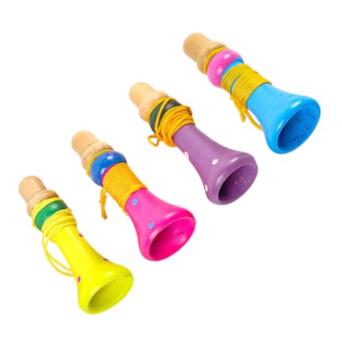 BESPORTBLE 4 Stück Holz Trompete Teilig Buntes Stabil Langlebig Pädagogisches Blasinstrument Musikinstrument für Frühe Bildung und Partyspaß Jungen Mädchen BESPORTBLE 4 Stück Holz Trompete Teilig Buntes Stabil Langlebig Pädagogisches Blasinstrument Musikinstrument für Frühe Bildung und Partyspaß Jungen Mädchen von BESPORTBLE