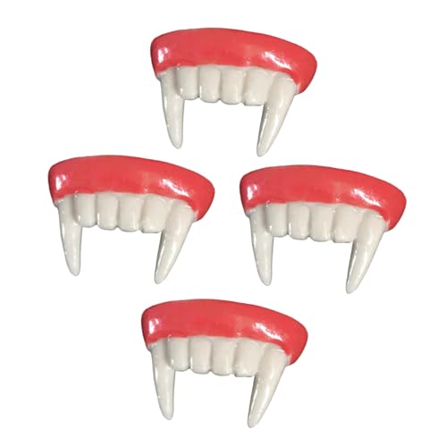 BESPORTBLE 4 Stück Horror Zahnersatz Kostümzähne Falsche Zähne Halloween Zähne Vampirzähne Für Falsche Zahnkappe Halloween Mundstück Kostüm BESPORTBLE 4 Stück Horror Zahnersatz Kostümzähne Falsche Zähne Halloween Zähne Vampirzähne Für Falsche Zahnkappe Halloween Mundstück Kostüm von BESPORTBLE