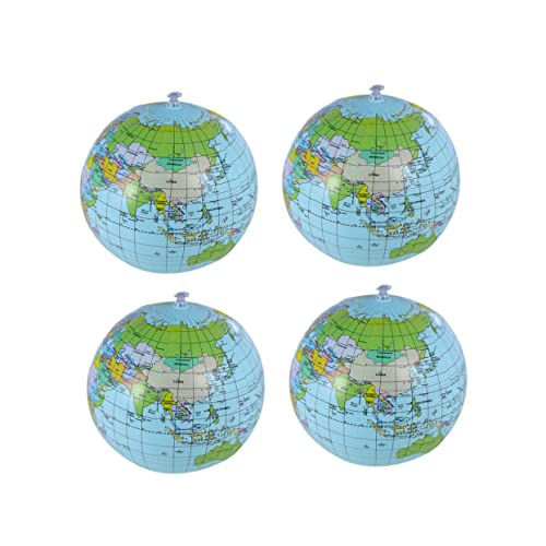 BESPORTBLE 4 Stück Karte aufblasbare Bälle für kinderspielzeug strandparty toys for children toys Wasserball- Strandball für aufblasbarer Spielzeugball BESPORTBLE 4 Stück Karte aufblasbare Bälle für kinderspielzeug strandparty toys for children toys Wasserball- Strandball für aufblasbarer Spielzeugball von BESPORTBLE
