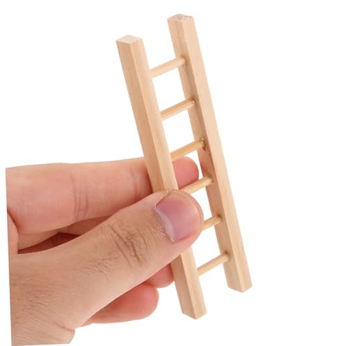 BESPORTBLE 4stücke Puppenhaus Leiter Aus Holz Miniaturleiter Für Puppenhaus-Dekoration Kleine Holzlader Für Feengärten Und Dioramen DIY-bastelprojekte Und Fotografie-Requisiten BESPORTBLE 4stücke Puppenhaus Leiter Aus Holz Miniaturleiter Für Puppenhaus-Dekoration Kleine Holzlader Für Feengärten Und Dioramen DIY-bastelprojekte Und Fotografie-Requisiten von BESPORTBLE