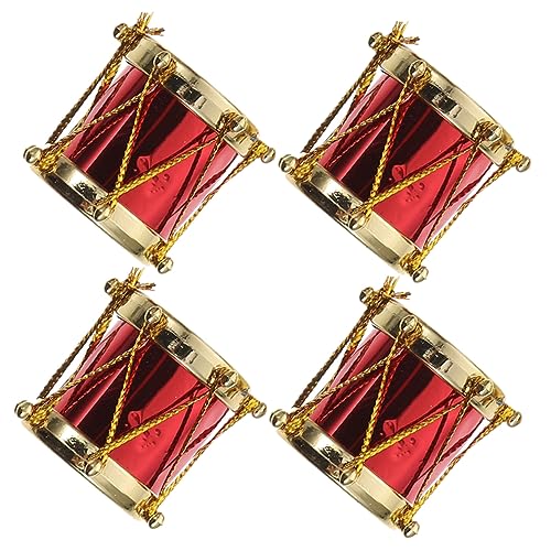 BESPORTBLE 4 Stück Mini Schlagzeug Modell Set Teiliges Puppenhaus Zubehör für Kreative Szenen Dekoration Realistische Miniatur Instrumente aus Leichtem und Sicherem Material BESPORTBLE 4 Stück Mini Schlagzeug Modell Set Teiliges Puppenhaus Zubehör für Kreative Szenen Dekoration Realistische Miniatur Instrumente aus Leichtem und Sicherem Material von BESPORTBLE