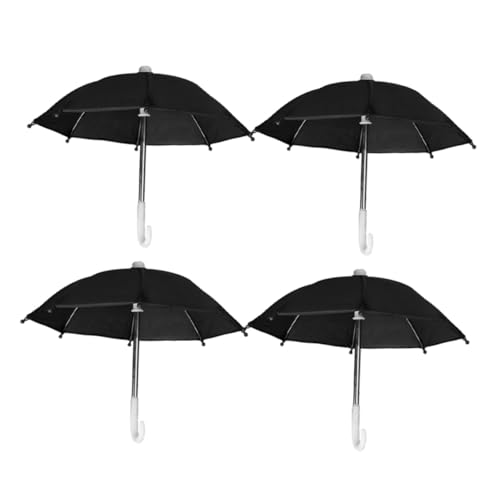 BESPORTBLE 4 Stück Miniatur Regenschirm Schwarz Vintage Puppenhaus Dekoration Stabiles Mini Sonnenschirm Zubehör für Spiel und Sammeln Leichtes Robustes Design für Miniaturmöbel BESPORTBLE 4 Stück Miniatur Regenschirm Schwarz Vintage Puppenhaus Dekoration Stabiles Mini Sonnenschirm Zubehör für Spiel und Sammeln Leichtes Robustes Design für Miniaturmöbel von BESPORTBLE
