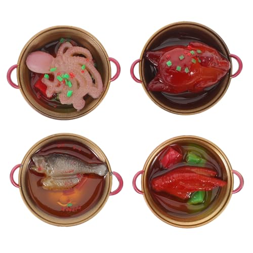 BESPORTBLE 4 Stück Miniatur-hot Pot mit Essen Modellbausatz Puppenhaus Rollenspiel Spielzeug Resin Chinesisches Essen Requisite Winzige Küche Spiel Essen DIY Szene Dekorationen BESPORTBLE 4 Stück Miniatur-hot Pot mit Essen Modellbausatz Puppenhaus Rollenspiel Spielzeug Resin Chinesisches Essen Requisite Winzige Küche Spiel Essen DIY Szene Dekorationen von BESPORTBLE