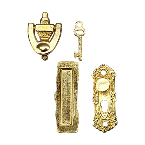 BESPORTBLE 4 Stück Miniaturmöbel Set Teiliges Miniatur Tür Zubehör für Puppenhaus Leichtgewichtige Dekoration für Mini Häuser für Kreative Spielsz Szenen BESPORTBLE 4 Stück Miniaturmöbel Set Teiliges Miniatur Tür Zubehör für Puppenhaus Leichtgewichtige Dekoration für Mini Häuser für Kreative Spielsz Szenen von BESPORTBLE