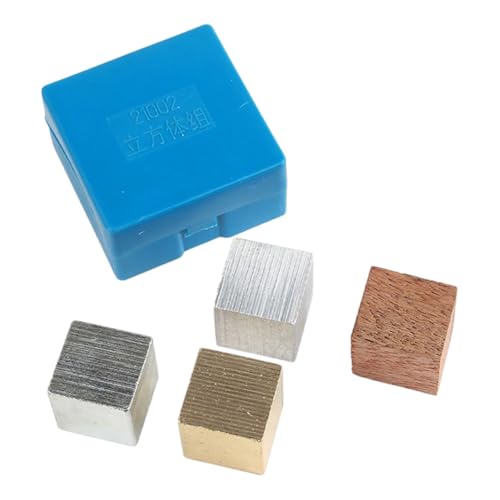 BESPORTBLE 4 Stück Physik Würfel Set Teilig aus Kupfer Aluminium Holz für Unterricht Experimente Mittelschule Lernhilfe Dichte Element Block für Physikprojekte BESPORTBLE 4 Stück Physik Würfel Set Teilig aus Kupfer Aluminium Holz für Unterricht Experimente Mittelschule Lernhilfe Dichte Element Block für Physikprojekte von BESPORTBLE