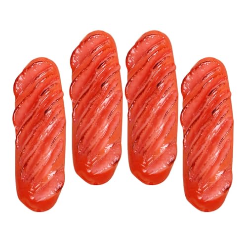 BESPORTBLE 4 Stück Realistische Kunstwurst Lebensmittelmodell für Partydekoration Fotografie und Küchenpräsentation Fälschung von Lebensmitteln Langlebig und Farbecht BESPORTBLE 4 Stück Realistische Kunstwurst Lebensmittelmodell für Partydekoration Fotografie und Küchenpräsentation Fälschung von Lebensmitteln Langlebig und Farbecht von BESPORTBLE