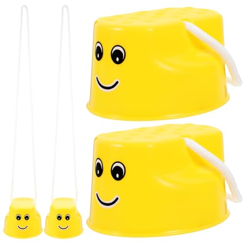 BESPORTBLE 4 Stück Kinder Balance Spielzeug Topfstelzen Für Eltern-Kind Aktivitäten, Fördert Koordination Und Muskelstärkung, Umweltfreundliches Material, Ideal Für Innen- Und Außenspaß von BESPORTBLE