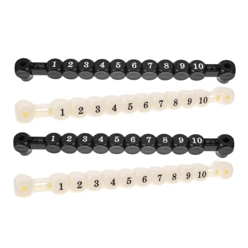 BESPORTBLE 4er-Pack Quadratischer Punktezähler Für Desktop-Spiele Und Tischfußballtische – Punktemarkierungen Aus Kunststoff BESPORTBLE 4er-Pack Quadratischer Punktezähler Für Desktop-Spiele Und Tischfußballtische – Punktemarkierungen Aus Kunststoff von BESPORTBLE
