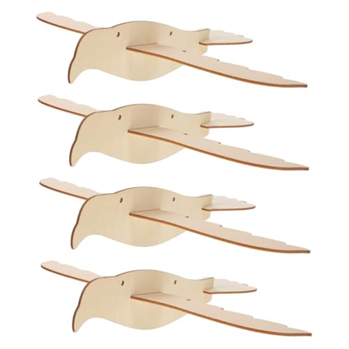 BESPORTBLE 4 Stück Teiliges DIY Holzspielzeug Holz Tier Puzzle Modell Bastelset Holzpuzzle Adler Flugzeug Lernspielzeug Kreatives Holzbau für Jungen Mädchen BESPORTBLE 4 Stück Teiliges DIY Holzspielzeug Holz Tier Puzzle Modell Bastelset Holzpuzzle Adler Flugzeug Lernspielzeug Kreatives Holzbau für Jungen Mädchen von BESPORTBLE