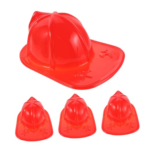 BESPORTBLE 4 Stück Teiliges Feuerwehrhelm aus Leichtem Kindersicherem Kunststoff Realistische Feuerwehrmützen für Halloween Rollenspiele Kostümpartys und Feuerwehr Verkleidungen BESPORTBLE 4 Stück Teiliges Feuerwehrhelm aus Leichtem Kindersicherem Kunststoff Realistische Feuerwehrmützen für Halloween Rollenspiele Kostümpartys und Feuerwehr Verkleidungen von BESPORTBLE