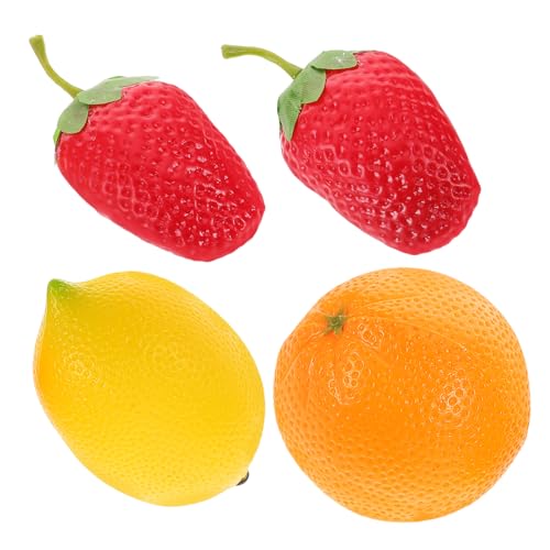 BESPORTBLE 4 Stück Teiliges Frucht Shaker Percussion Musikinstrument Stabiles Leichtes Orff Rhythmusinstrument für Kindergarten und Zuhause Fördert und Koordinationsfähigkeit von BESPORTBLE