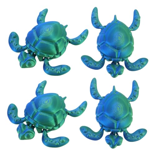 BESPORTBLE 4 Stück Teiliges Gedruckte Meeresschildkröten Figuren mit Beweglichen Gelenken Detailreiche Sammlermodelle Kompakte Dekoration für Schreibtisch und Regal BESPORTBLE 4 Stück Teiliges Gedruckte Meeresschildkröten Figuren mit Beweglichen Gelenken Detailreiche Sammlermodelle Kompakte Dekoration für Schreibtisch und Regal von BESPORTBLE