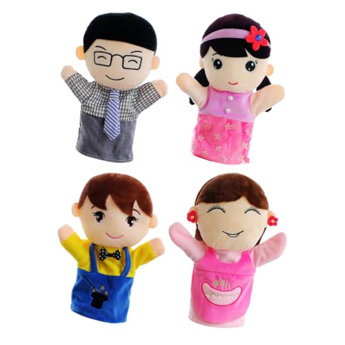 BESPORTBLE 4 Stück Teiliges Handpuppen Familie aus Weichem Realistische Handpuppen Mutter Papa Junge Mädchen Kreatives Erzählspielzeug für Fantasie und Eltern Junge Mädchen Bindung BESPORTBLE 4 Stück Teiliges Handpuppen Familie aus Weichem Realistische Handpuppen Mutter Papa Junge Mädchen Kreatives Erzählspielzeug für Fantasie und Eltern Junge Mädchen Bindung von BESPORTBLE