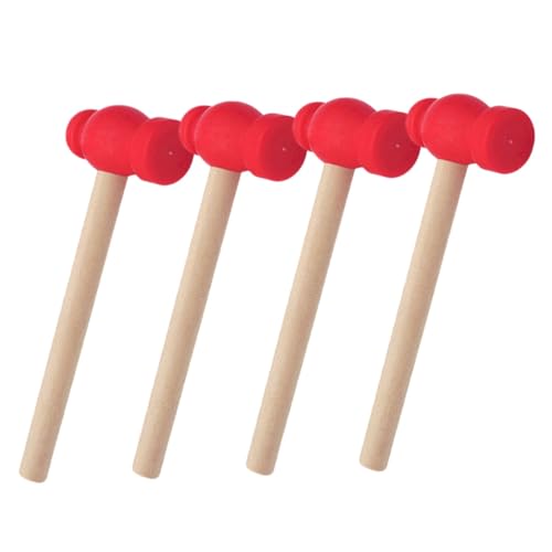BESPORTBLE 4 Stück Teiliges Kleiner Hölzerner Simulationshammer für Jungen und Mädchen Sicherer Glatter Holzklopfer für Pädagogisches Fantasievolles Rollenspiel und Geschenkideen BESPORTBLE 4 Stück Teiliges Kleiner Hölzerner Simulationshammer für Jungen und Mädchen Sicherer Glatter Holzklopfer für Pädagogisches Fantasievolles Rollenspiel und Geschenkideen von BESPORTBLE