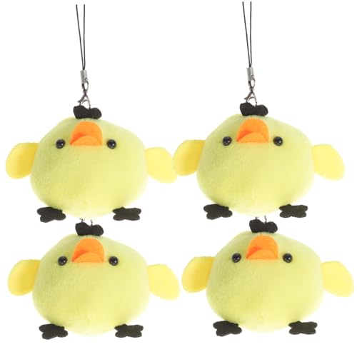 BESPORTBLE 4 Stück Teiliges Kreative Plüsch-küken Anhänger Dekorative Kleine Hühner-spielzeuge Niedliche Deko für Zuhause als Hochzeitsspiele und Kinderparty Geschenke BESPORTBLE 4 Stück Teiliges Kreative Plüsch-küken Anhänger Dekorative Kleine Hühner-spielzeuge Niedliche Deko für Zuhause als Hochzeitsspiele und Kinderparty Geschenke von BESPORTBLE