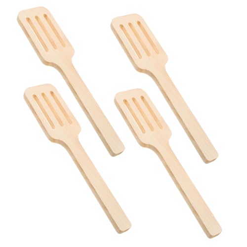 BESPORTBLE 4 Stück Teiliges Küchenutensilien aus Holz Realistische Mini Spatel für Rollenspiele Montessori Motorik und Kreativität für Jungen und Mädchen BESPORTBLE 4 Stück Teiliges Küchenutensilien aus Holz Realistische Mini Spatel für Rollenspiele Montessori Motorik und Kreativität für Jungen und Mädchen von BESPORTBLE