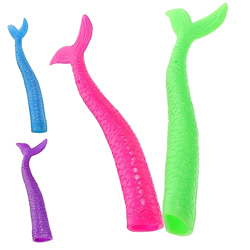 BESPORTBLE 4 Stück Teiliges Meerjungfrau Fingerpuppen aus Flexiblem Langlebigem Material Realistische Meeresflossen Designs für Jahre Fördert Geschichten Erzählen und Zufällige Farbe BESPORTBLE 4 Stück Teiliges Meerjungfrau Fingerpuppen aus Flexiblem Langlebigem Material Realistische Meeresflossen Designs für Jahre Fördert Geschichten Erzählen und Zufällige Farbe von BESPORTBLE