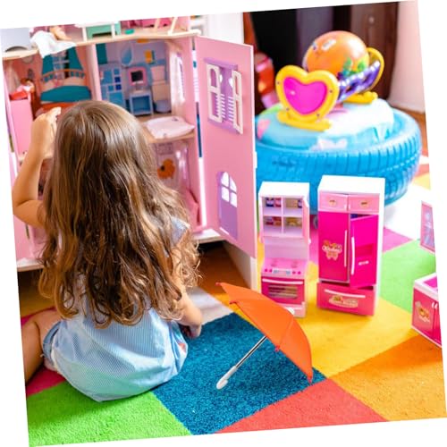 BESPORTBLE 4 Stück Teiliges Mini Puppenregenschirm Realistisch Gestaltete Zuklappbare Miniatur schirme Dekoratives Zubehör Puppenhaus Farbenfrohe Gelb Orange Modelle BESPORTBLE 4 Stück Teiliges Mini Puppenregenschirm Realistisch Gestaltete Zuklappbare Miniatur schirme Dekoratives Zubehör Puppenhaus Farbenfrohe Gelb Orange Modelle von BESPORTBLE