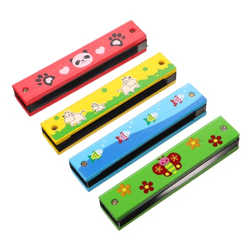 BESPORTBLE 4 Stück Teiliges Mundharmonika Set aus Holz Buntes Musikinstrument für Frühe Bildung für Anfänger und Vorschulkinder Fördert Koordination und Rhythmus Tragbar und Kinderfreundlich BESPORTBLE 4 Stück Teiliges Mundharmonika Set aus Holz Buntes Musikinstrument für Frühe Bildung für Anfänger und Vorschulkinder Fördert Koordination und Rhythmus Tragbar und Kinderfreundlich von BESPORTBLE