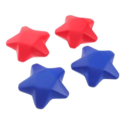 BESPORTBLE 4 Stück Teiliges PU Fünf Punkte Stern Stressball Handliches Greiftrainer zur Stresslinderung Fördert und Fingerbeweglichkeit für Schule Party und Alltag BESPORTBLE 4 Stück Teiliges PU Fünf Punkte Stern Stressball Handliches Greiftrainer zur Stresslinderung Fördert und Fingerbeweglichkeit für Schule Party und Alltag von BESPORTBLE
