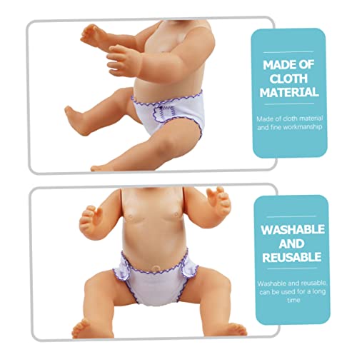 BESPORTBLE 4 Stück Teiliges Puppen Windelhosen aus Wiederverwendbar und Waschbar Puppen Unterwäsche Zubehör in Rot Blau für Amerikanische Mädchen BESPORTBLE 4 Stück Teiliges Puppen Windelhosen aus Wiederverwendbar und Waschbar Puppen Unterwäsche Zubehör in Rot Blau für Amerikanische Mädchen von BESPORTBLE