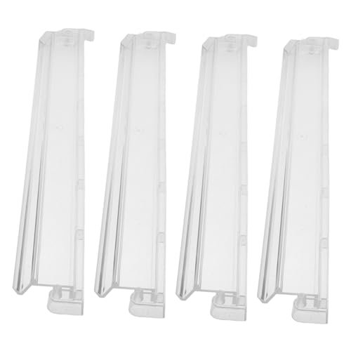 BESPORTBLE 4 Stück Teiliges Push Rack Transparentes Kunststoff-sortierlineal mit Griff Präziser American Mahjong Organizer Stabiler Kachelhalter für Effizientes Spiel und Familienfreundliche von BESPORTBLE