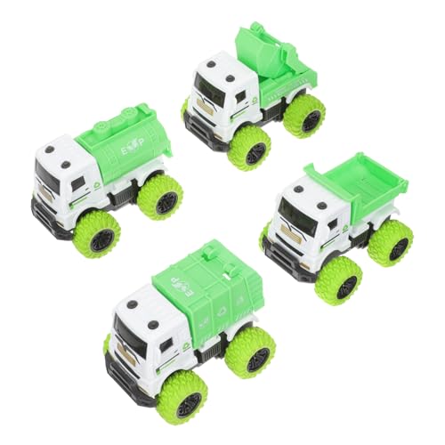BESPORTBLE 4 Stück Teiliges Reibungsbetriebenes Müllauto Spielzeugset Umweltfreundliches Sanitation Truck Modell für Kompaktes Design Hand Auge Koordination und Kreativität BESPORTBLE 4 Stück Teiliges Reibungsbetriebenes Müllauto Spielzeugset Umweltfreundliches Sanitation Truck Modell für Kompaktes Design Hand Auge Koordination und Kreativität von BESPORTBLE
