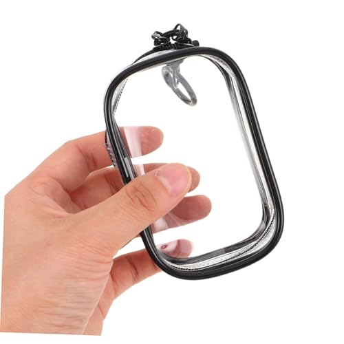 BESPORTBLE 4 Stück Teiliges Transparente PVC Puppentasche mit Schlüsselanhänger Kompakter Aufbewahrungsbeutel Stabiler Schutz und Tragbarer Organizer für Sammelfiguren und Ausflüge von BESPORTBLE