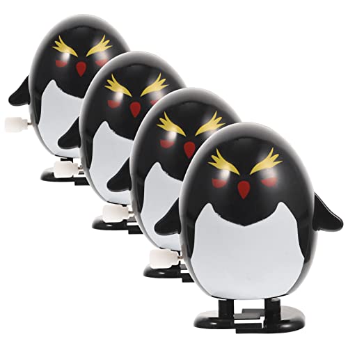 BESPORTBLE 4 Stück Teiliges Wind Up Lustige Mechanische Tierfiguren Niedliche Pinguine aus Sicherem Kunststoff für Spielzimmer und Partydeko BESPORTBLE 4 Stück Teiliges Wind Up Lustige Mechanische Tierfiguren Niedliche Pinguine aus Sicherem Kunststoff für Spielzimmer und Partydeko von BESPORTBLE