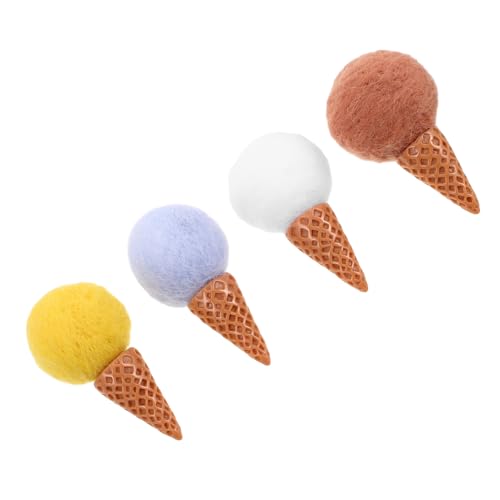 BESPORTBLE 4 Stück Teiliges Wollfilz Eiscreme Windspiel für Kinderfotografie und Partydekoration Bunte Bastelmaterialien Weiß Hellblau Gelb und Hellbraun DIY Dekoration für Verschiedene BESPORTBLE 4 Stück Teiliges Wollfilz Eiscreme Windspiel für Kinderfotografie und Partydekoration Bunte Bastelmaterialien Weiß Hellblau Gelb und Hellbraun DIY Dekoration für Verschiedene von BESPORTBLE