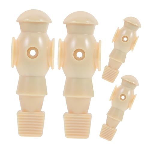 BESPORTBLE 4 Stück Tischfußballspieler Figuren Hochwertige Kicker Zubehörteile für Tischfußballmaschine Ergonomisches Design für Präzises Spielverhalten und Einfachen Austausch von BESPORTBLE