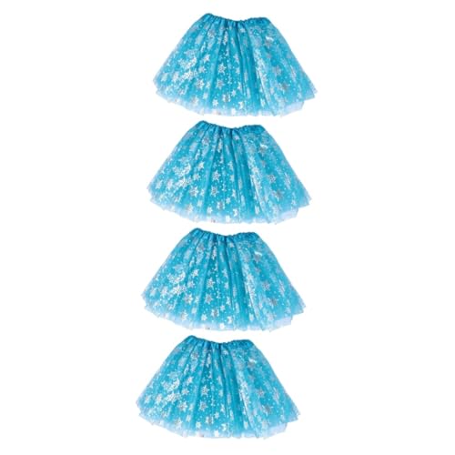 BESPORTBLE 4 Stück Tutu Rock mit Blauen Schneeflocken Dreilagiger Tüllrock für Mädchen Jahre Fluffiger Party und Tanzrock Wiederverwendbar für Geburtstage Kostüm und Fotoshootings BESPORTBLE 4 Stück Tutu Rock mit Blauen Schneeflocken Dreilagiger Tüllrock für Mädchen Jahre Fluffiger Party und Tanzrock Wiederverwendbar für Geburtstage Kostüm und Fotoshootings von BESPORTBLE