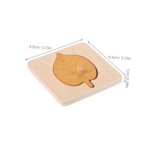 BESPORTBLE 4 Teiliges Blatt Puzzle Vorschul Lernspielzeug Kleinkinder Lernspielzeug Vorschul Puzzles von BESPORTBLE