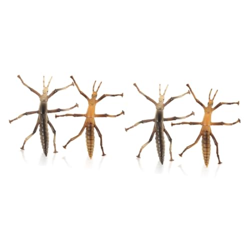 BESPORTBLE 4 Teiliges Stick Insect aus Kunststoff Realistische Insektenmodelle Pädagogisches Naturforscher für Robust Geruchlos zum Lernen und Forschen BESPORTBLE 4 Teiliges Stick Insect aus Kunststoff Realistische Insektenmodelle Pädagogisches Naturforscher für Robust Geruchlos zum Lernen und Forschen von BESPORTBLE