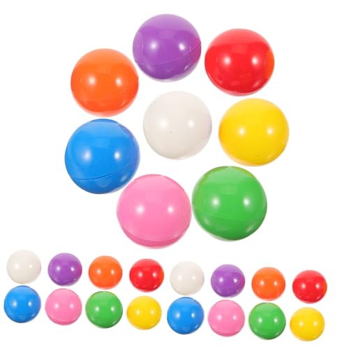 BESPORTBLE 40 Stck Teiliges Bunte Offene Kunststoff Lotteriekugeln Kleine Leichte Raffle Drawing Balls Spielerische Befüllbare Party Bälle für Tombola und Veranstaltungen BESPORTBLE 40 Stck Teiliges Bunte Offene Kunststoff Lotteriekugeln Kleine Leichte Raffle Drawing Balls Spielerische Befüllbare Party Bälle für Tombola und Veranstaltungen von BESPORTBLE