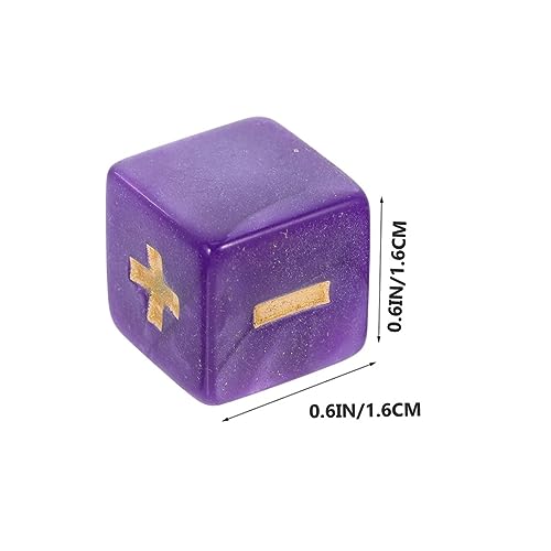 BESPORTBLE 40 Stck. Teiliges Mathewürfel mit Additions und Subtraktionszeichen Abgerundete Ecken Sicherer Arithmetik Würfel für Klassenzimmer und Lernspiele Farblich Sortiert BESPORTBLE 40 Stck. Teiliges Mathewürfel mit Additions und Subtraktionszeichen Abgerundete Ecken Sicherer Arithmetik Würfel für Klassenzimmer und Lernspiele Farblich Sortiert von BESPORTBLE