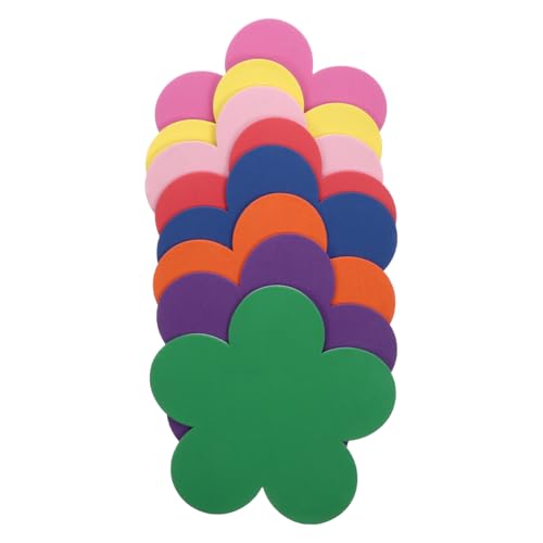 BESPORTBLE 40 Stück Große Selbstklebende Blumen Belohnungssticker für Dekorative Lobaufkleber mit Einfachem Abziehen für Schüler Kreative DIY Bastelsticker Rückstandsfrei Entfernbar von BESPORTBLE