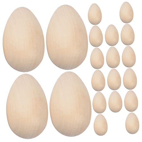 BESPORTBLE 40 Stück Holz Ostereier Dekoration DIY Malset für Sicher und Wiederverwendbar für Ostern Geburtstagsfeiern und Kreative Bastelprojekte BESPORTBLE 40 Stück Holz Ostereier Dekoration DIY Malset für Sicher und Wiederverwendbar für Ostern Geburtstagsfeiern und Kreative Bastelprojekte von BESPORTBLE