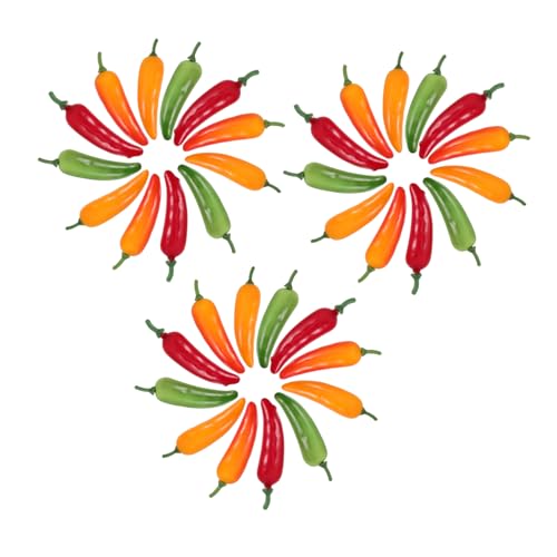 BESPORTBLE 40 Stück Künstliche Chili Paprika Modelle Realistische Dekorationen für Partys Lehrmaterial und Wohnkultur BESPORTBLE 40 Stück Künstliche Chili Paprika Modelle Realistische Dekorationen für Partys Lehrmaterial und Wohnkultur von BESPORTBLE
