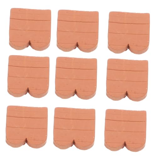 BESPORTBLE 40 Stück Puppenhausfliesen Dekor Miniatur Ziegelmodelle Miniatur Puppenhauszubehör Gefälschte Gebäudedachziegel Gefälschte Wandziegel Landschaftsbauzubehör Spielzeugziegel BESPORTBLE 40 Stück Puppenhausfliesen Dekor Miniatur Ziegelmodelle Miniatur Puppenhauszubehör Gefälschte Gebäudedachziegel Gefälschte Wandziegel Landschaftsbauzubehör Spielzeugziegel von BESPORTBLE