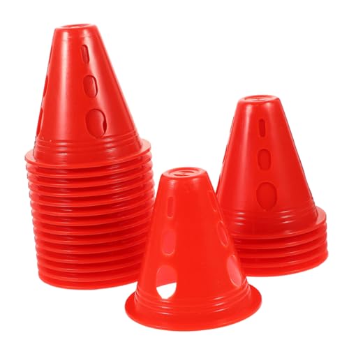 BESPORTBLE 40 Stück Skating Marker Winddichte Plastik Trainingshütchen für Roller Skating Fußball und Sporttraining Robuste und Langlebige für Vielseitige Einsatzmöglichkeiten BESPORTBLE 40 Stück Skating Marker Winddichte Plastik Trainingshütchen für Roller Skating Fußball und Sporttraining Robuste und Langlebige für Vielseitige Einsatzmöglichkeiten von BESPORTBLE