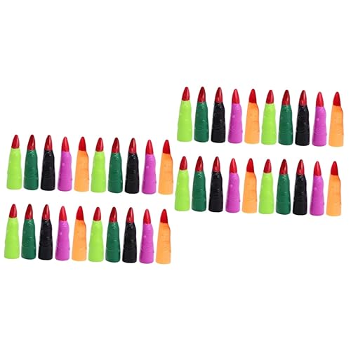 BESPORTBLE 40 Stück Teiliges Fake Witch Nails Halloween Fingernägel aus Leichtem für Party Cosplay Masquerade Requisiten Langlebig und Gruselig für Hexen und Zombies BESPORTBLE 40 Stück Teiliges Fake Witch Nails Halloween Fingernägel aus Leichtem für Party Cosplay Masquerade Requisiten Langlebig und Gruselig für Hexen und Zombies von BESPORTBLE