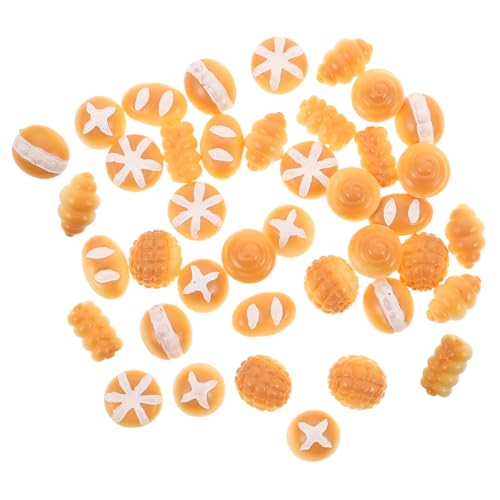 BESPORTBLE 40 Stück Teiliges Miniatur Brot aus Robustem Resin Realistische Künstliche Backwaren Farblich Stabile Mini Brot Dekorationen für Puppenhäuser DIY Bastelprojekte und Mikro BESPORTBLE 40 Stück Teiliges Miniatur Brot aus Robustem Resin Realistische Künstliche Backwaren Farblich Stabile Mini Brot Dekorationen für Puppenhäuser DIY Bastelprojekte und Mikro von BESPORTBLE